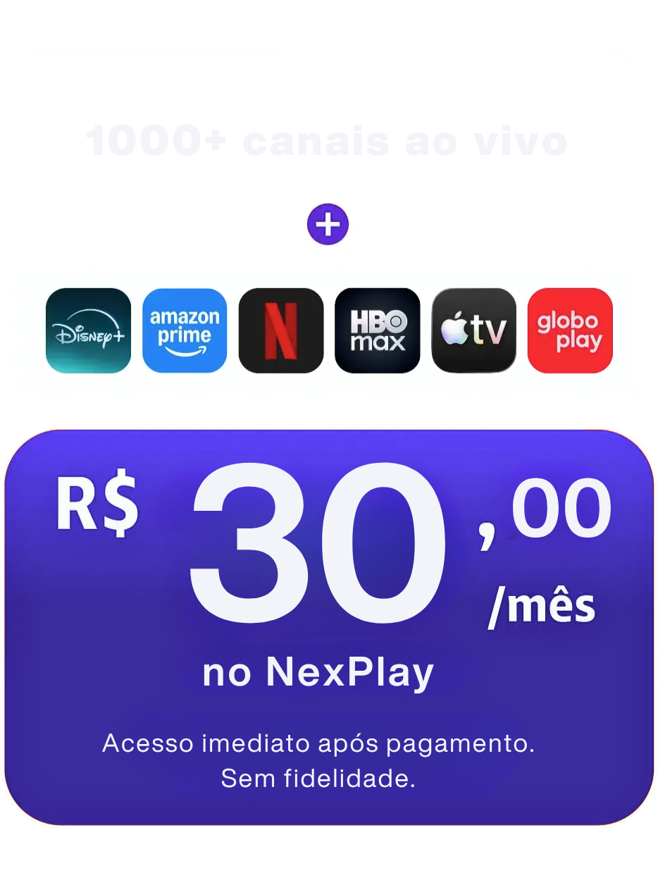 Vem com Globoplay e Assinatura Netflix incluso